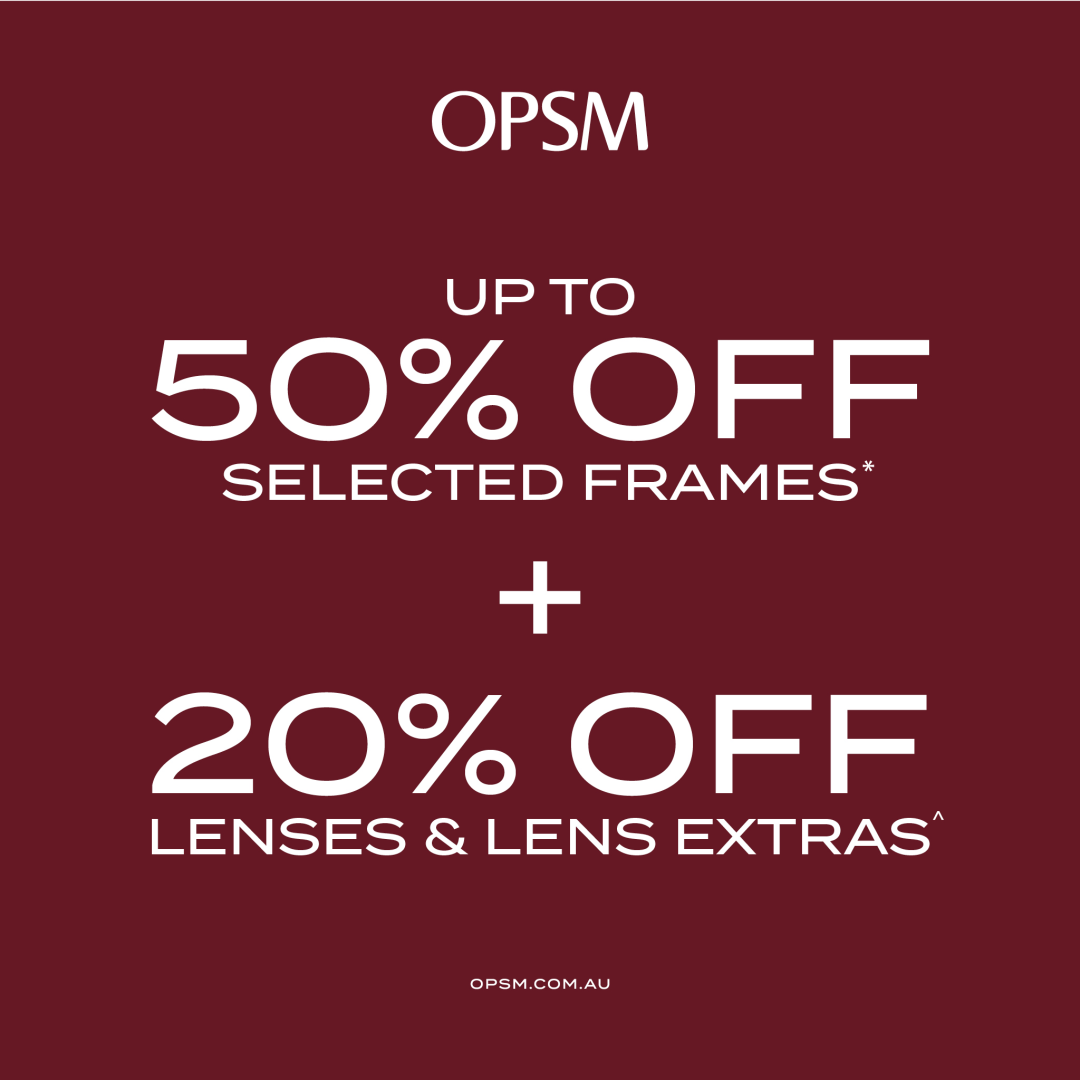 OPSM Campaign 811 Update Your Eyewear At OPSM EN 1080x1080 1, Clifford Gardens